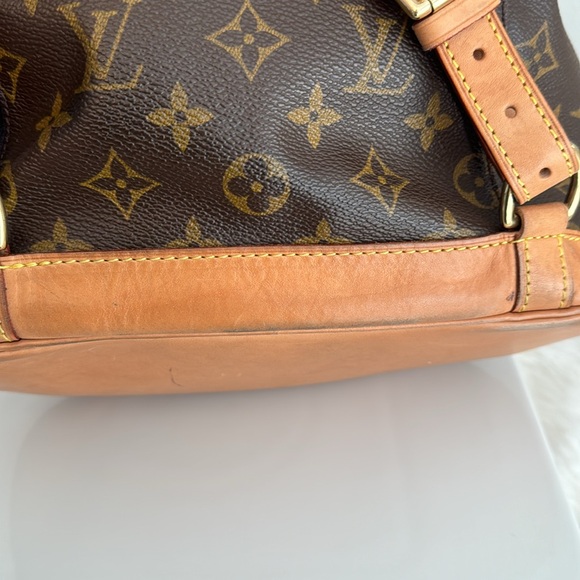 💯 Authentic Louis Vuitton Monogram Montsouris MM W/ Dust Bag - Picture 12 of 16